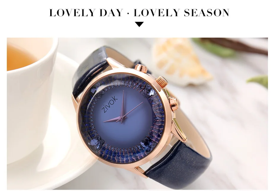 ZIVOK спортивные наручные часы для женщин reloj mujer лучший бренд роскошные женские часы-браслет женские часы с большим циферблатом кожаным