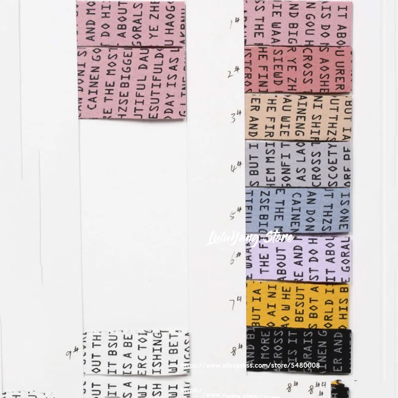 40 ярдов тканевая лента с принтом для ношения одежды|Ленты шитья| |