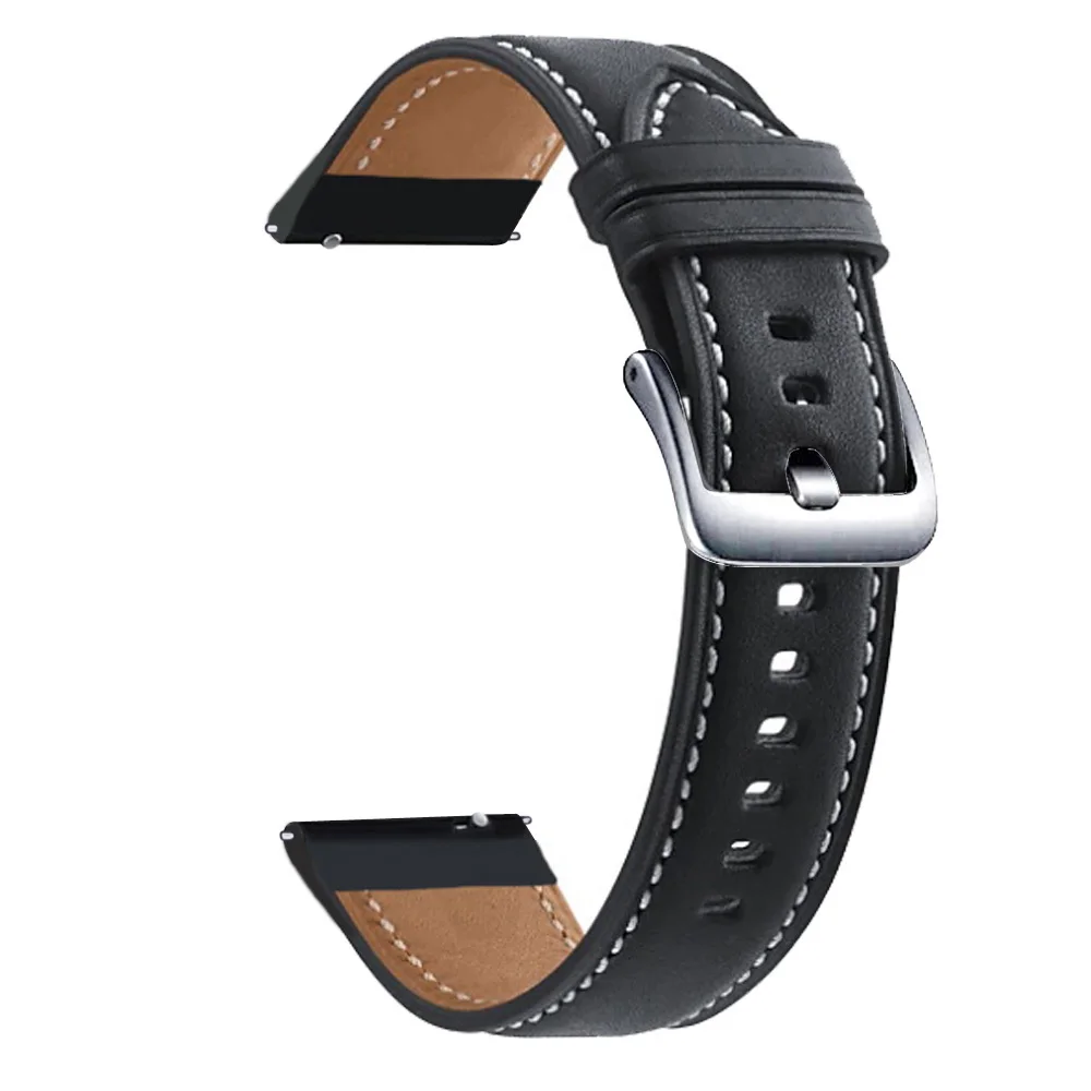 Ремешок из натуральной кожи для Xiaomi MI Watch цветной спортивный браслет наручных
