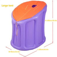 inflatable sauna tent with air pump pvc sauna tent portable steam sauna lose weight detox therapy not include steam generator