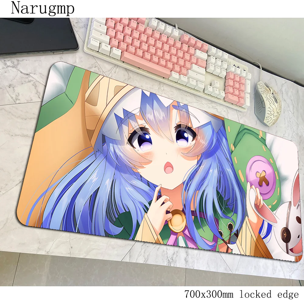 

Himekawa Yoshino padmouse HD print accessory 900x400x4mm mouse pad large gaming enterprise rubber mats keyboard mouse mat gamer