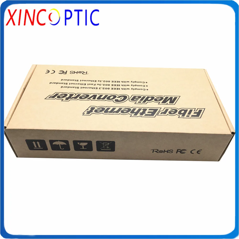 Медиа-конвертер Gigabit Ethernet 1 25 ГБ/сек. двунаправленный одномодовый волоконный