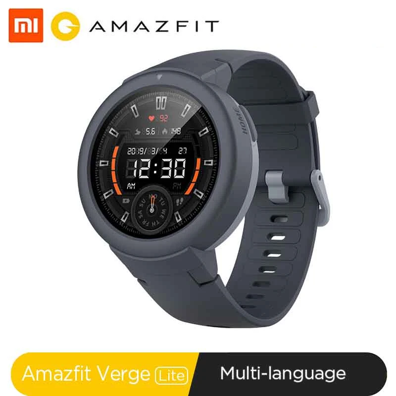 Новинка Amazfit Verge Lite умные часы английская версия gps спортивные часы