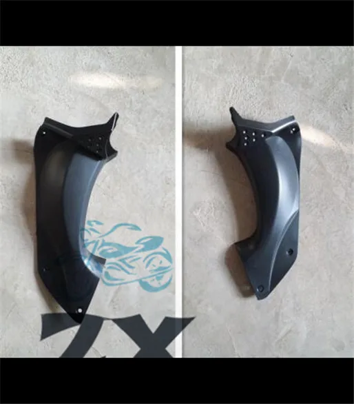 Пара неокрашенных мотоциклетных обтекателей, крышка трубки воздуховода для kawaski ZX-14R 2006 07 2008- 2011 Dush trim ram Air Cover ZXMT