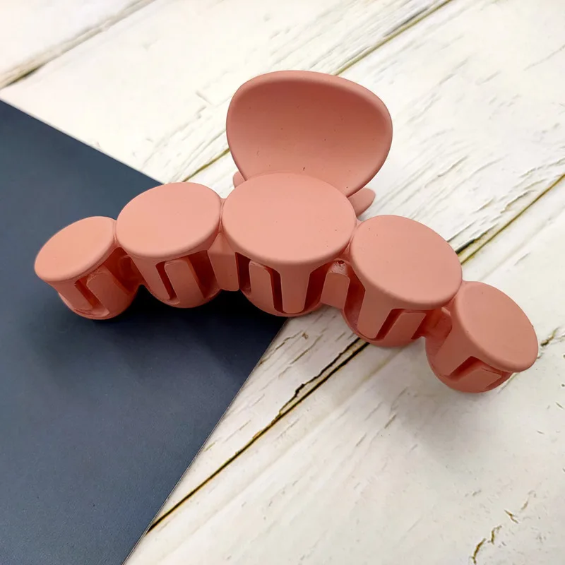 

Women Hair Claw Clips Girl's Hairpins Lady's Side Clips Hair Claws Elegant Frosted Acrylic Hair Clips Girls Hair Accessories