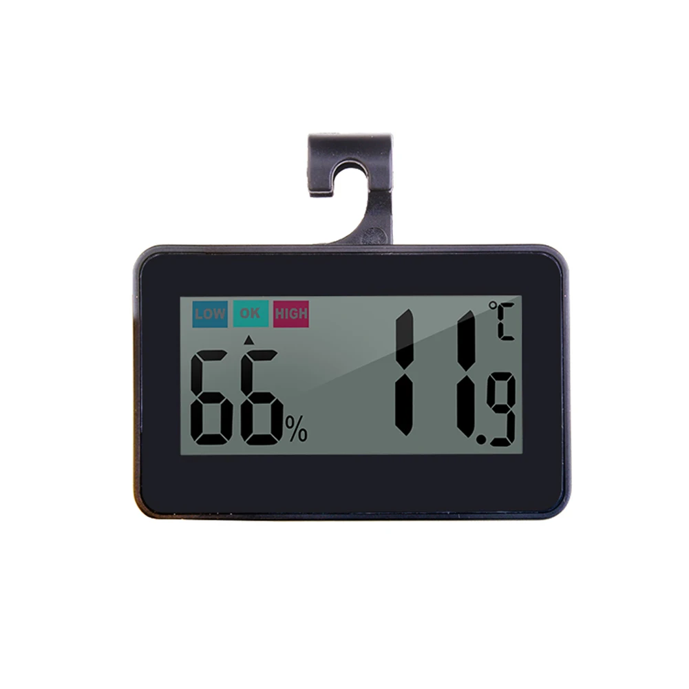 Convenient Temperature Sensor Humidity Meter Colorful Hygrometer Thermometer LCD Screen Baby Room | Дом и сад