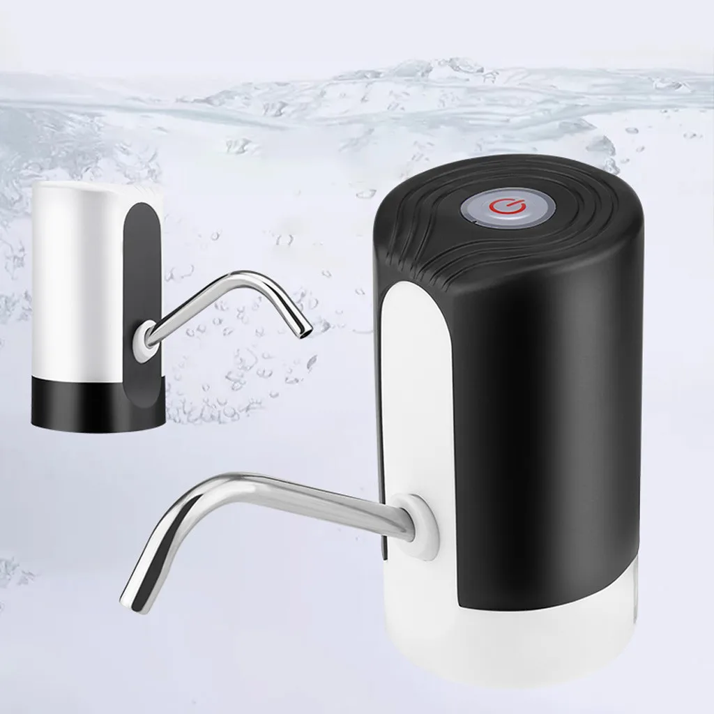 Электрический диспенсер для воды с USB зарядкой переносная Питьевая бутылка