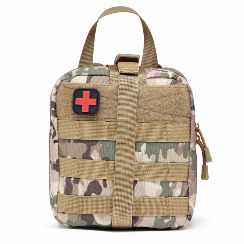 

Molle Tactical Medical Pouch EDC Organizer Emergency First Aid Bag Military Army Outdoor Hunting Gear Survival IFAK Waist Bags