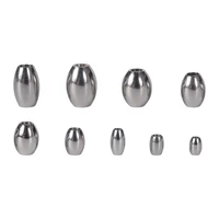 20 100pcslot stainless steel oval shape bracelet charm beads loose spacer beads for jewelry making supplies