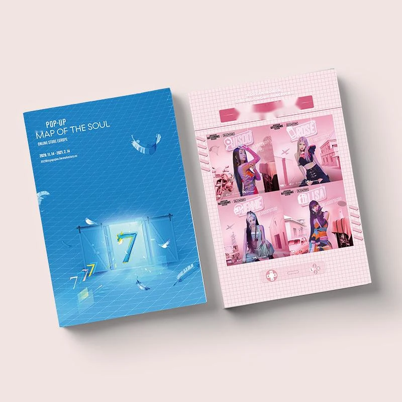 

Kpop Nct Straykids Exo Bangtan Boys Postcard New Ablum K-Pop Exo Mini Photo Book Map Fans Collection Upplies