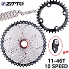 Велосипедная кассета ZTTO MTB, 10 скоростей, 11-46T, 10 S, звездочка, 10 в, K7, 46T, с цепью для m590, m6000, m610, m780, X7, X9