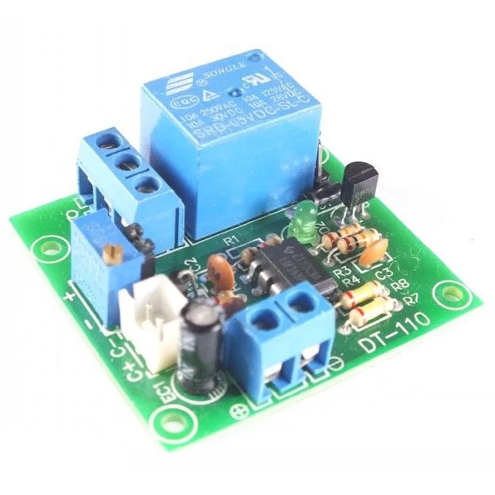 LM393 Voltage Comparator Module DC 5V/12V/24V 1 Channel Relay for Automotive Circuit Modification + Case | Электронные