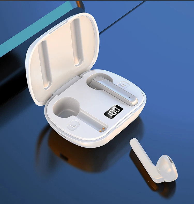 

D9 TWS Wireless Headphones Bluetooth Earphone Air Earbuds Sport Handsfree Headset with Charging Box for IPhone Android Lotus