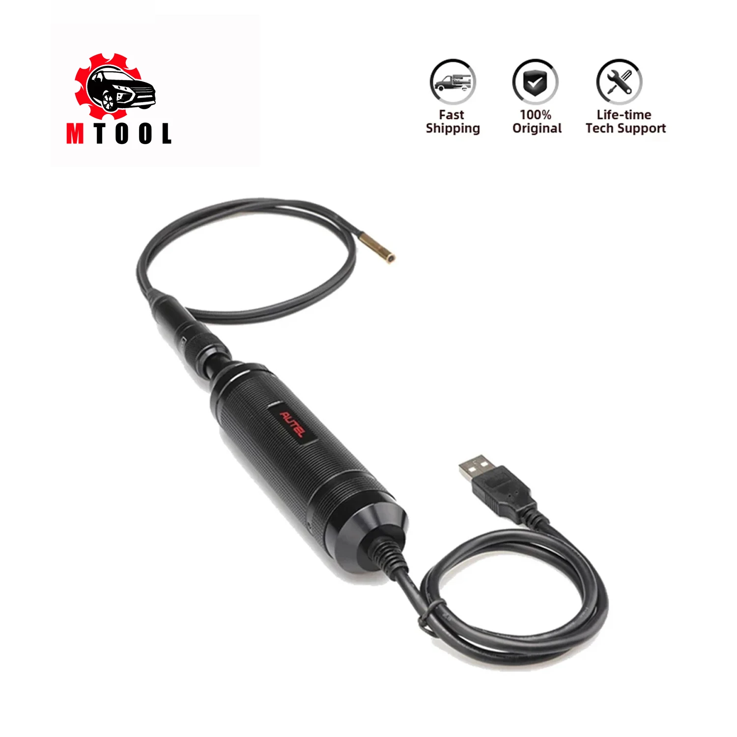 

Autel MaxiVideo MV105 Automotive Inspection Camera 5.5 mm Image Head Work with MaxiSys PC Record image videos for car diagnostic