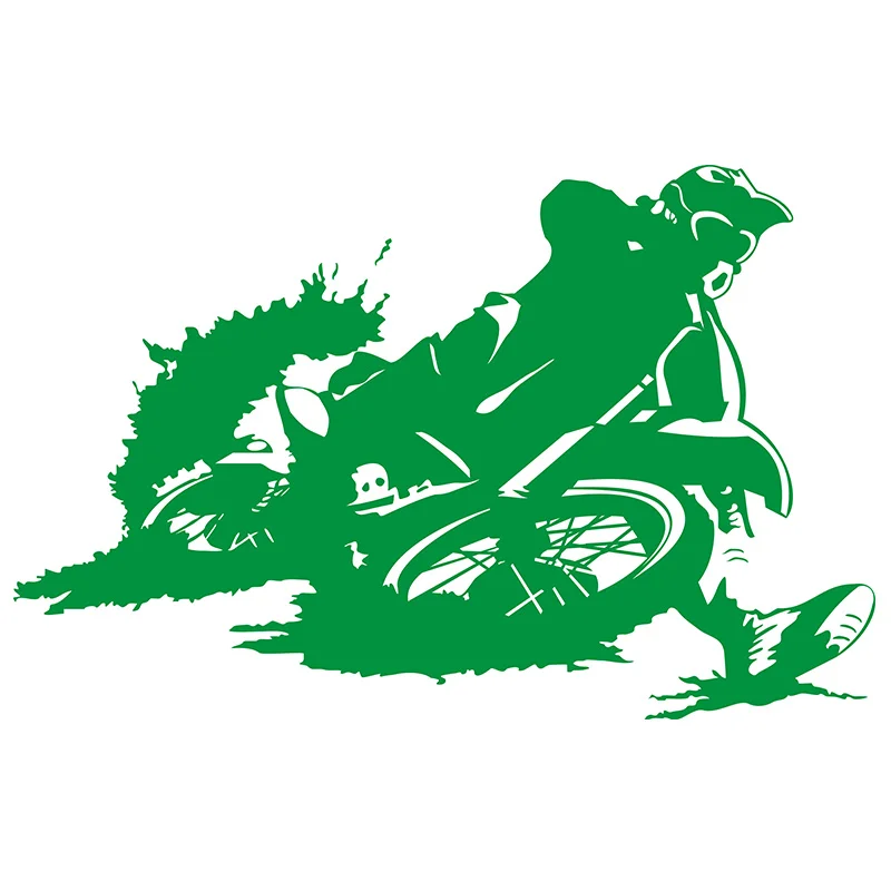 Бесплатная доставка 90x58 см Настенная Наклейка на мотокросс мотоцикл переводная