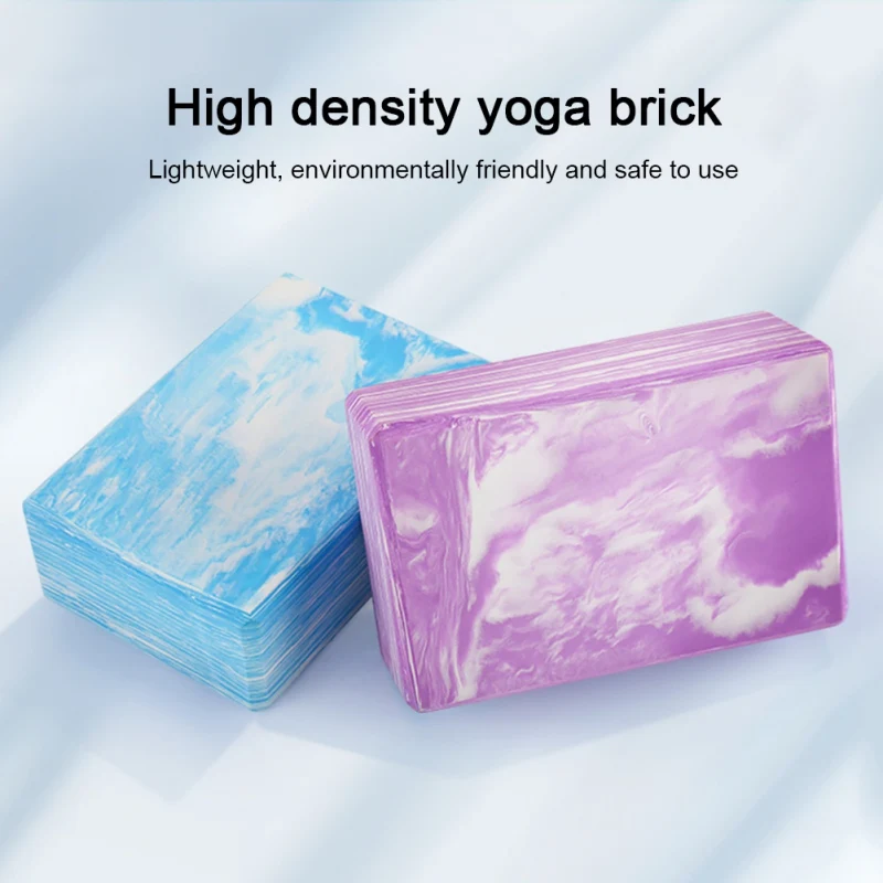 

Yoga Block-High-Density Eva Foam Sports Block-Instant Support And Improve Your Posture And Flexibility-Light Weight