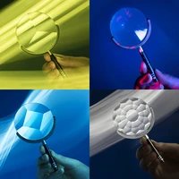 Camera Phone Filter Accessories Repeat Colorful Glass Prism 82mm Kaleidoscope Changeable Subjects Photography