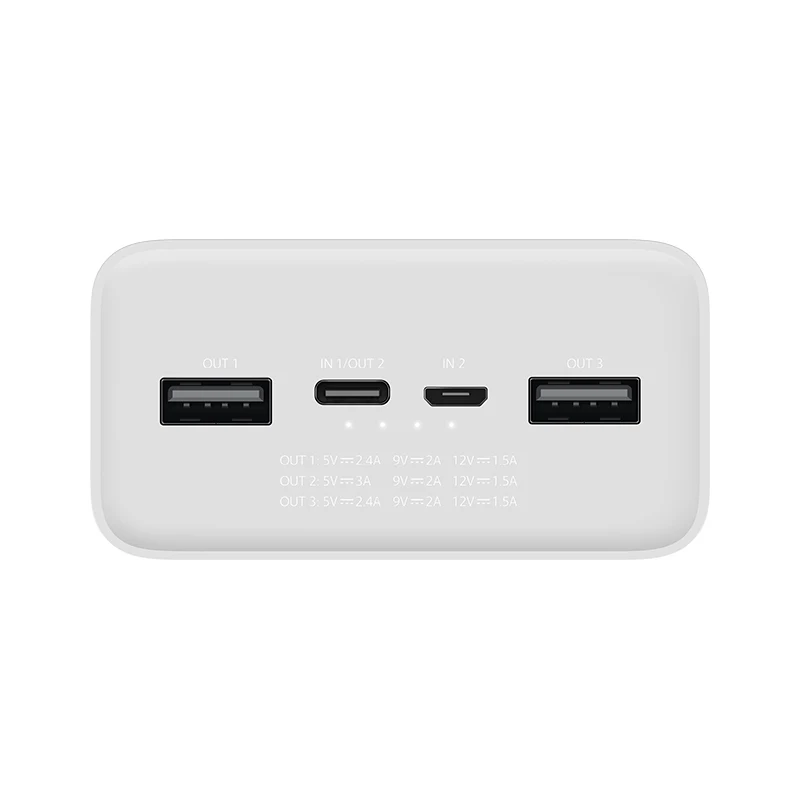 Внешний аккумулятор Xiaomi Power Bank 3 на 30000 мА · ч с портом Type-C 18 Вт |