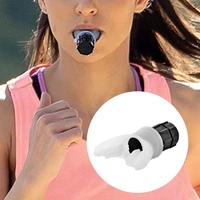 portable lung trainer adjustable silicone mini breathing exerciser for fitness