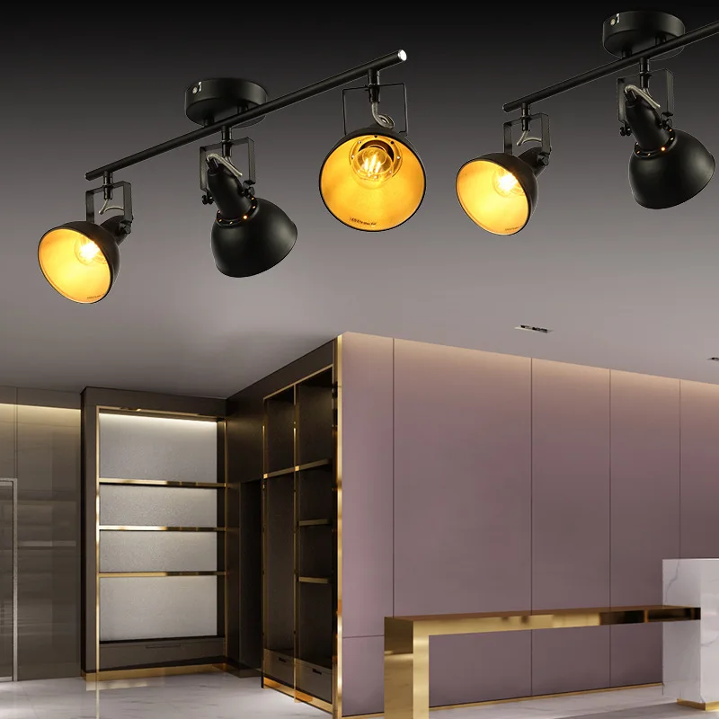 Современный минималистичный светильник для магазина одежды потолочный Точечный