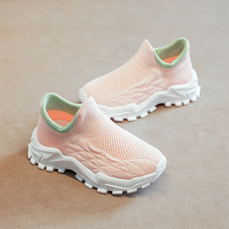 

Spring Autumn Kids Shoes Casual Sneakers Breathable Soft Anti-Slip Running Sports for Boys Girls Children Fashion Shoes Outdoor