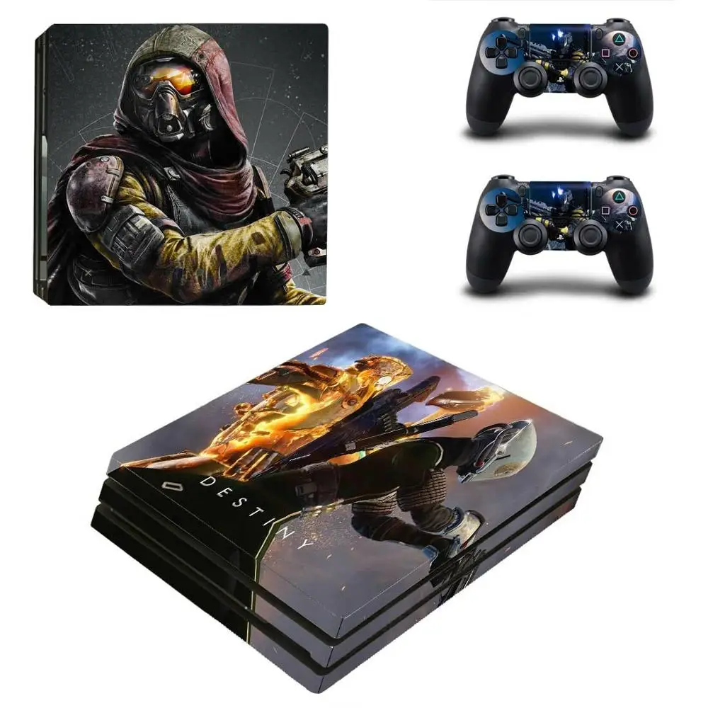 Стикеры Destiny 2 PS4 Pro s Play station 4, наклейки для PlayStation 4 PS4 Pro, скины для консоли и контроллера от AliExpress WW