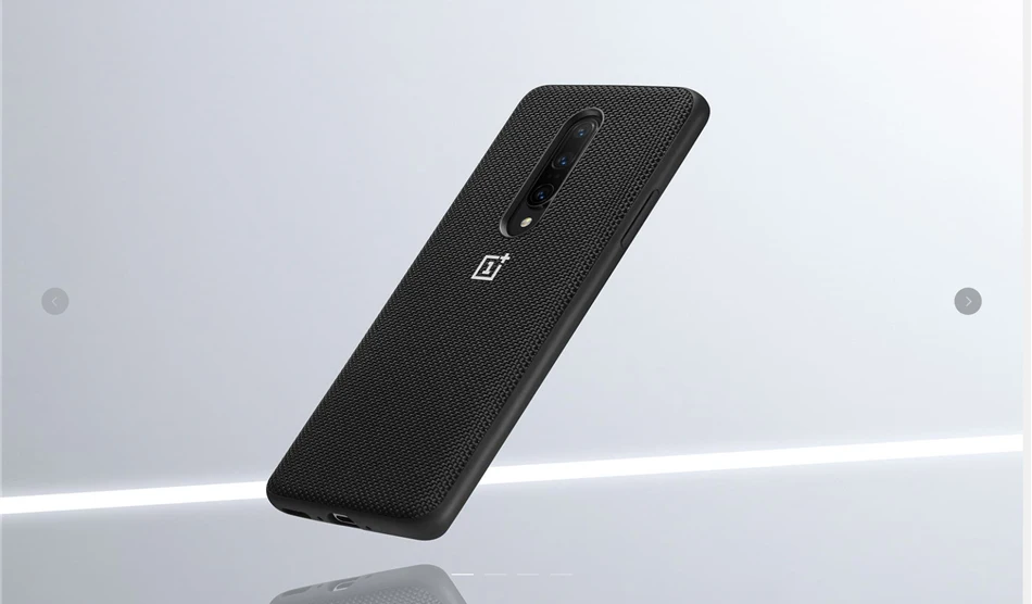 От Oneplus 7T Pro Чехол Oneplus официальный защитный чехол нейлоновый бампер песчаник чехол one plus 7T Pro 7T 7 Pro 6T