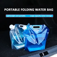 car water bag 5l10l water tank foldable portable outdoor water bag camping cooker picnic barbecue water bag foldable bucket