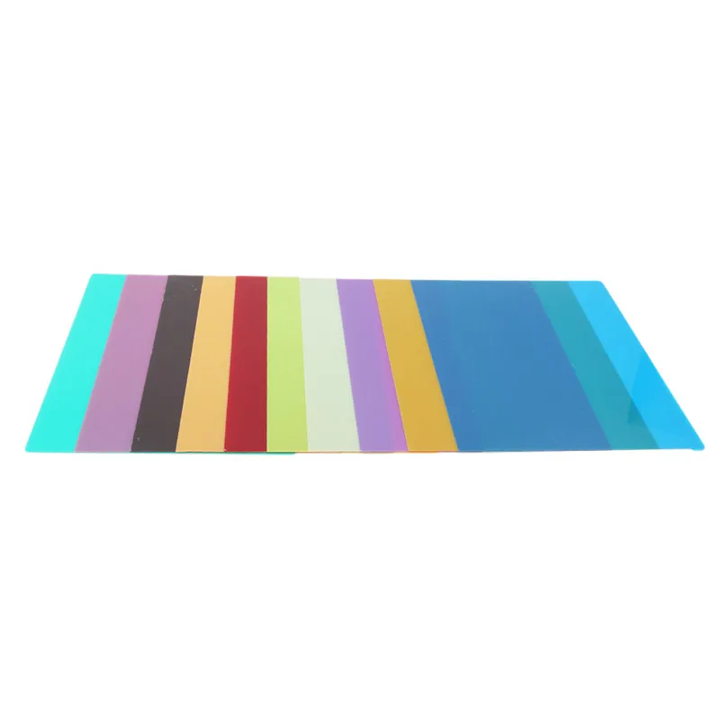 0.3 Mm Thickness High Quality 10 Colors PVC Transparent Sheet ABS Colorful Sheet In Size 29.8*21.1 Inch With