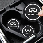 2 шт., Нескользящие подставки для держателя стакана Infiniti FX35 Q50 Q30 ESQ QX50 QX60 G37 JX35