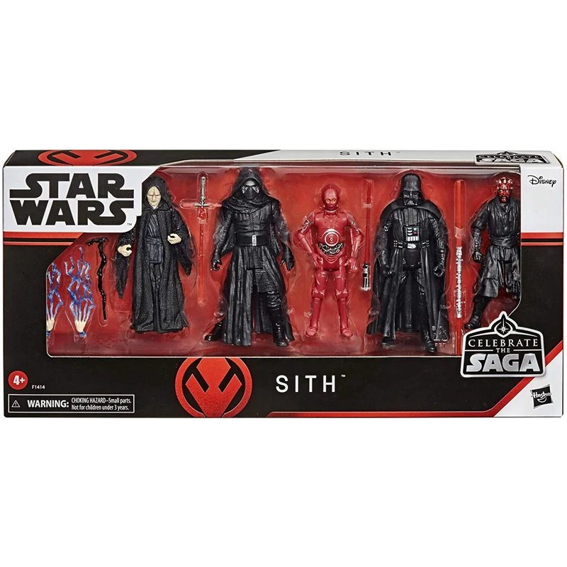 Звездные войны празднование саги игрушки Набор фигурок Sith 5 шт. в упаковке 3 75