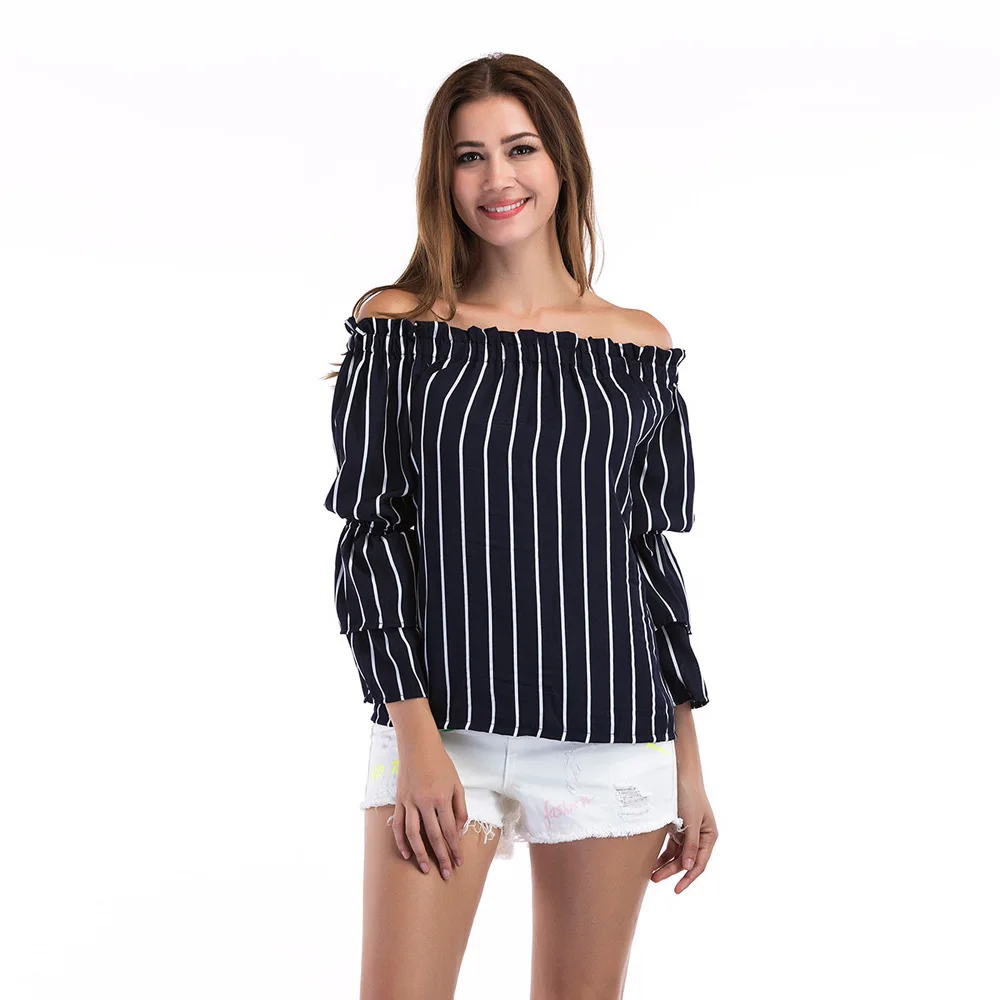 Футболка женская 2019 Новые повседневные темпераментные модели эластичные