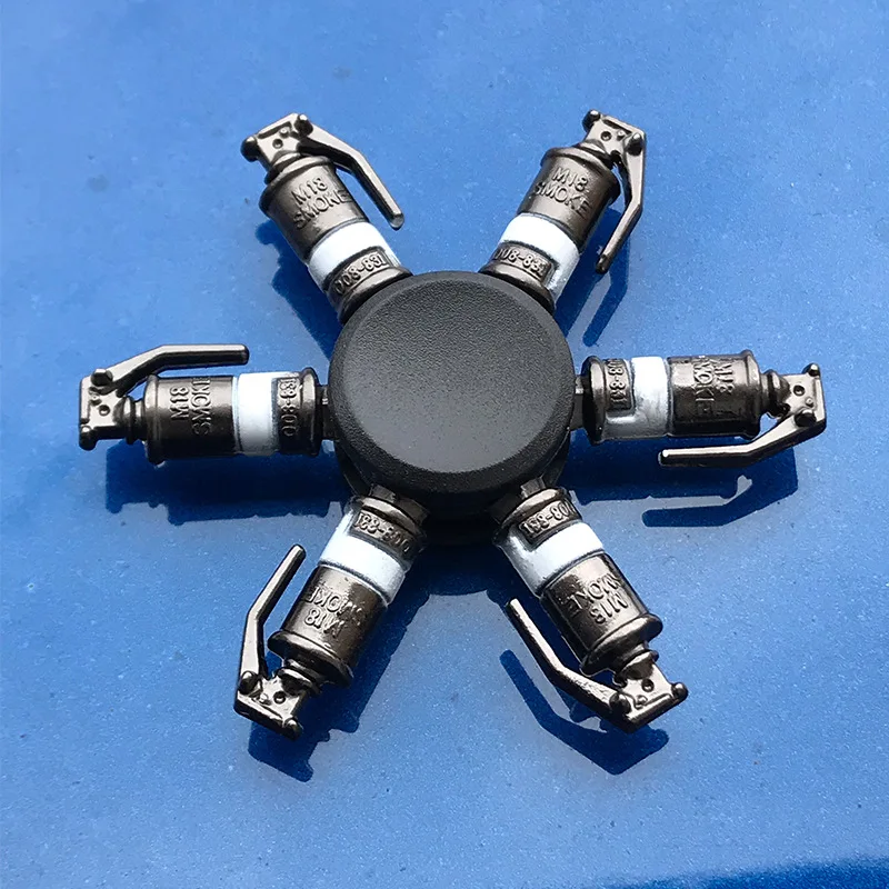 Мини Спиннер для взрослых гироскоп Снайпер три фиджет металлические игрушки