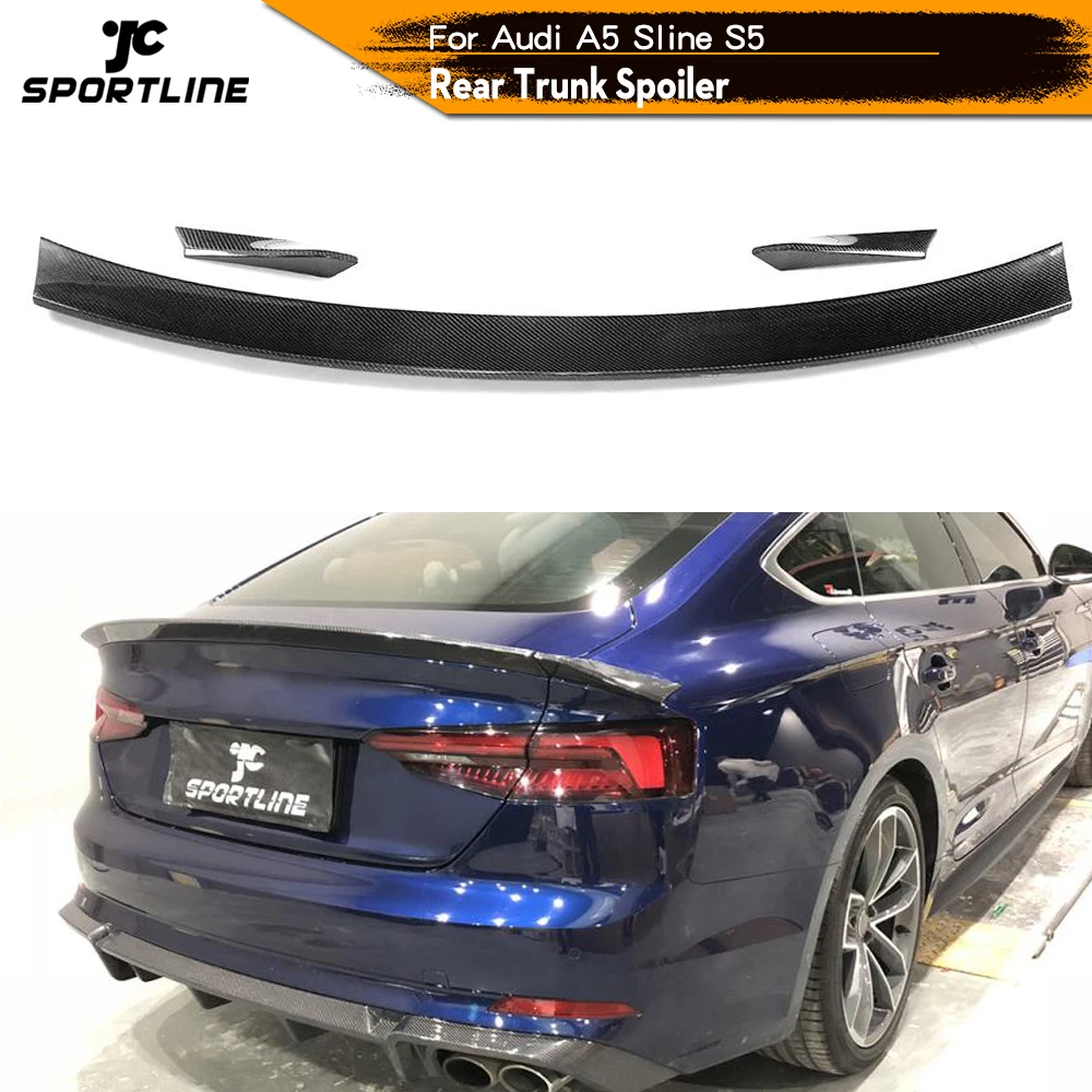 Отделка из углеродного волокна для Audi A5 S5 Sportback Hatchback 4 двери 2017 2018 2019 Стайлинг