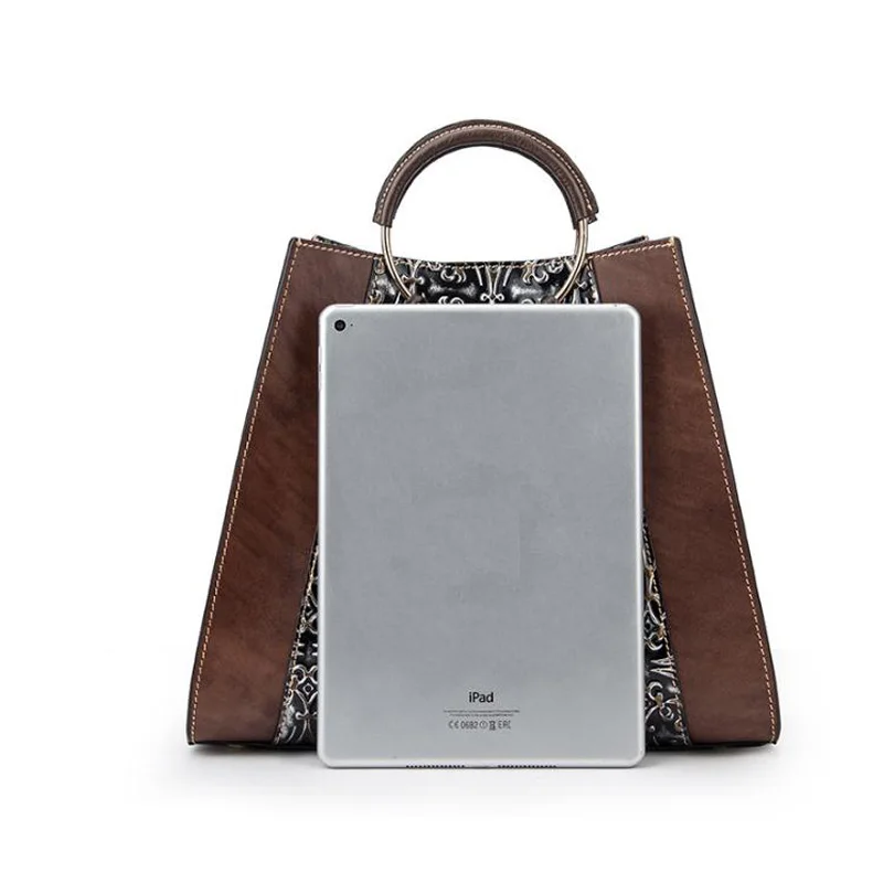 Винтажная женская сумка 2020 новая сумка-мессенджер через плечо из натуральной