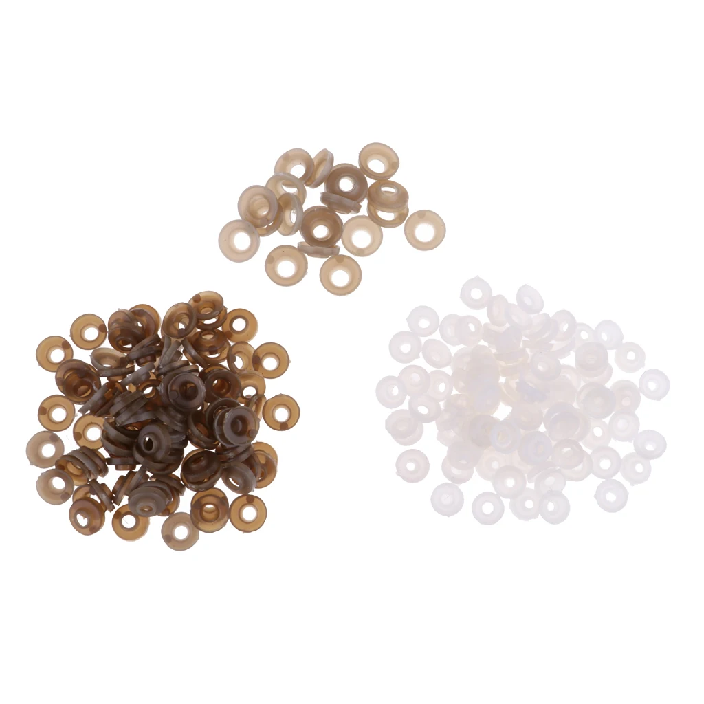 

130 Pieces Plastic Safety Nose for Bears Soft Toys Snap Animal