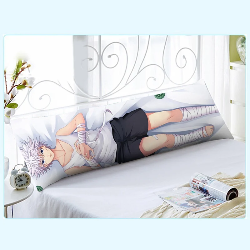 Наволочка Killua Zoldyck Kurapika Hisoka Kulolo Dakimakura в стиле аниме обнимающая