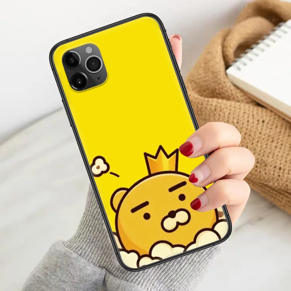 

Funny Cute CoCoa Phone Case Cover Hull For iphone 5 5s se 2 6 6s 7 8 12 mini plus X XS XR 11 PRO MAX black soft coque painting