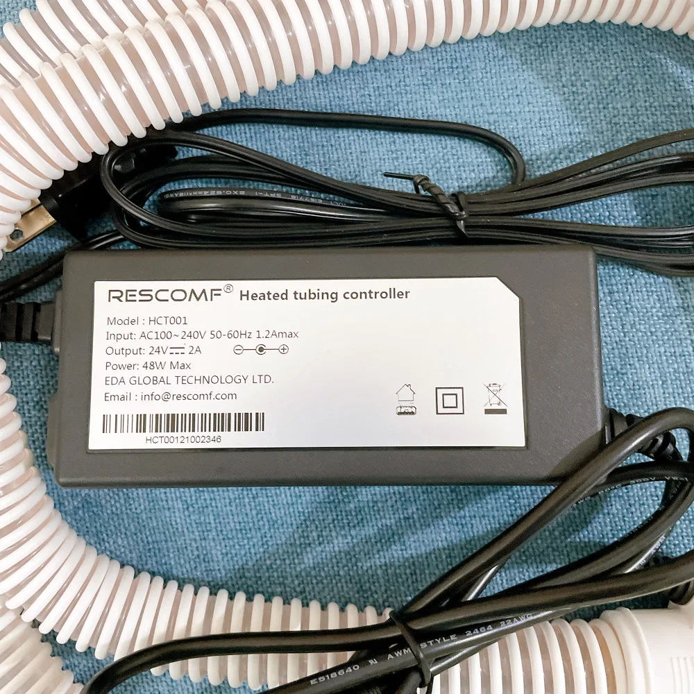 Трубка дыхательная с подогревом RESCOMF для сипап дезинфицирующее средство трубка