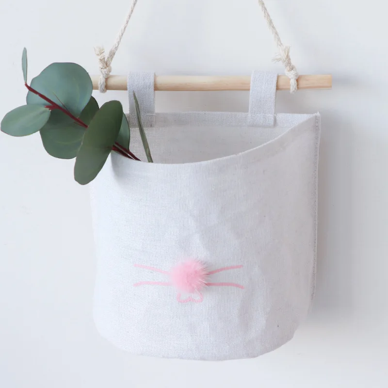 3 PCS Hanging Storage Bag Closet Linen Wall Mounted Pockets Over The Door Organizer For Bedroom Bathroom Office | Дом и сад