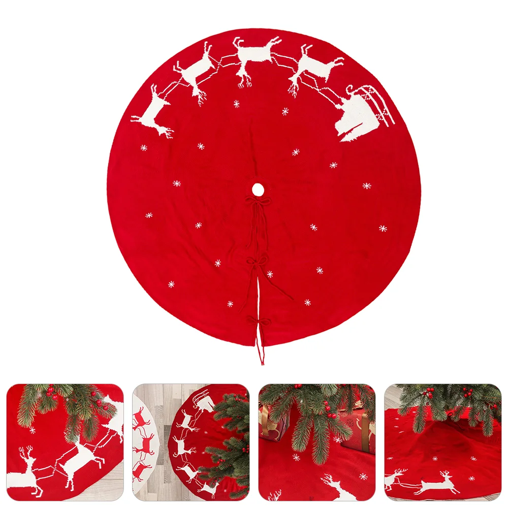 

1 Pc Xmas Tree Skirt Fashion Decorative Christmas Tree Supplies Tree Skirt
