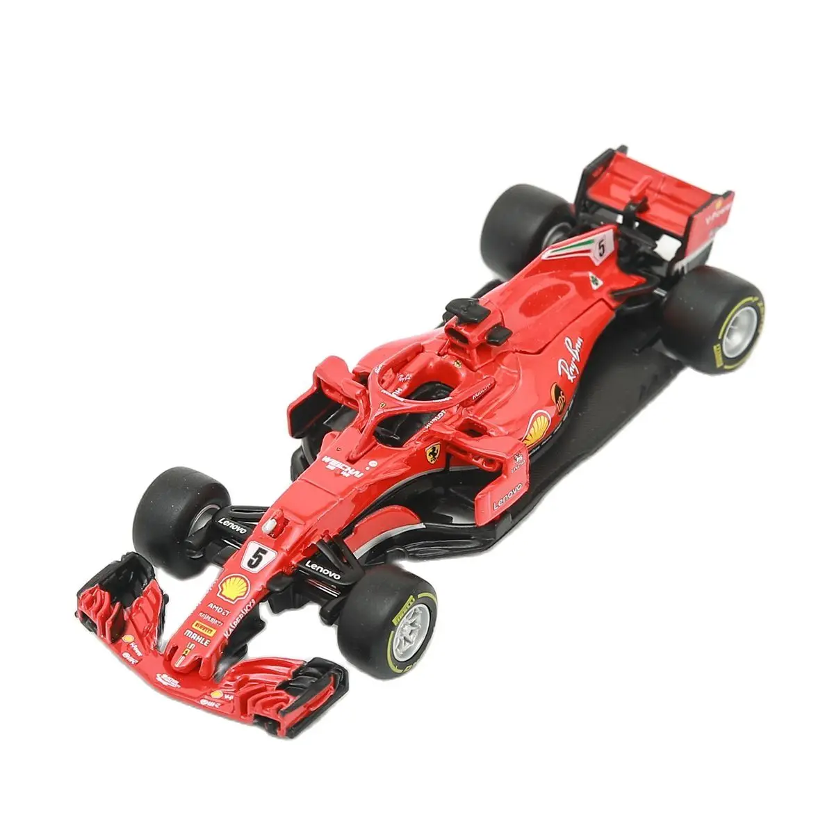 

bburago1:43 Sebastian Vettel 2018 Ferrari F1 SF70H 5# Metal Racing Vehicle Diecast Pull Back Cars Model Toy Collection Xmas Gift