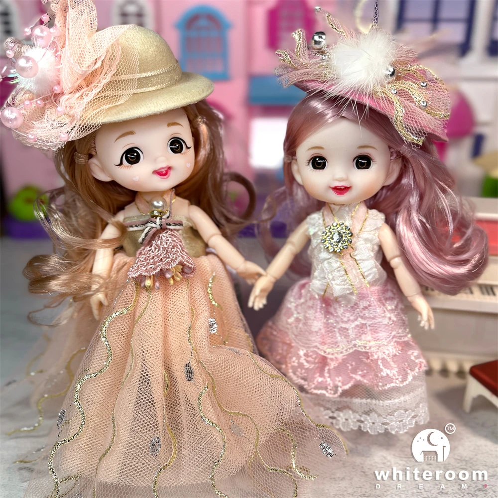Шарнирная кукла Улыбка 1/12 маленькая девочка мальчик 6 дюймов аксессуары для