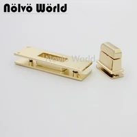 5 20 pieces 3 colors 62x20mm rectangle twist lock security lock for suitcase purse hardware bag accessories