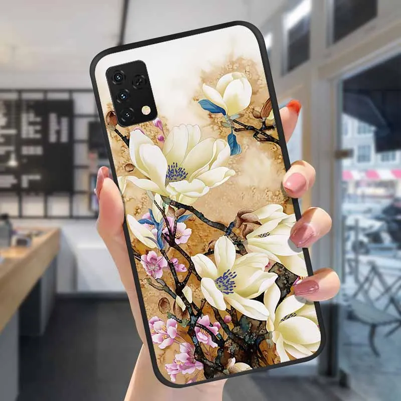 for umidigi a11s case umidigia11 3d emboss flower soft silicone phone case for umidigia11 a 11s case umidigi a11s a7s fundas free global shipping