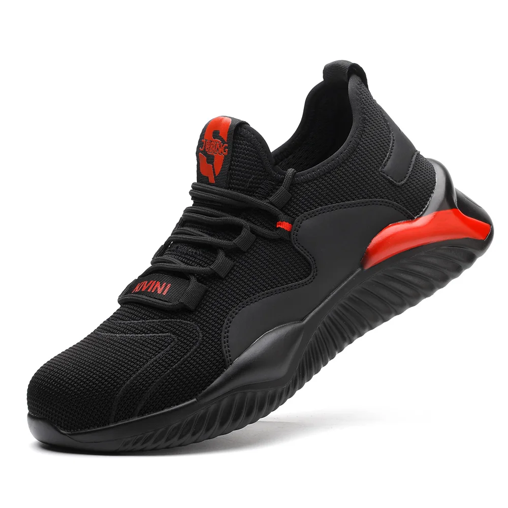 

Plus Size Men's Winter Steel Toe Cap Protective Work Shoes Short Boots Men Steel Mid Sole Safety Indestructible Shoes