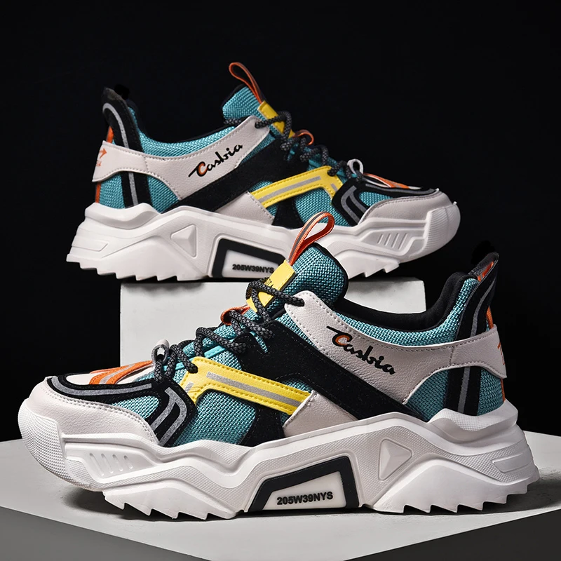 Новые Светоотражающие кроссовки унисекс ADBOOV дышащая модная спортивная обувь