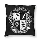 Наволочка для автомобильной подушки, из полиэстера, двусторонняя, с принтом