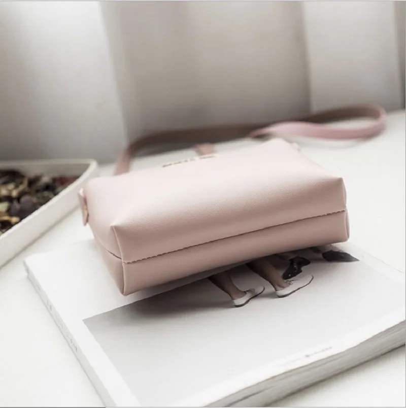 Женская кожаная красивая сумка на плечо популярная Милая женская тоут кошелек