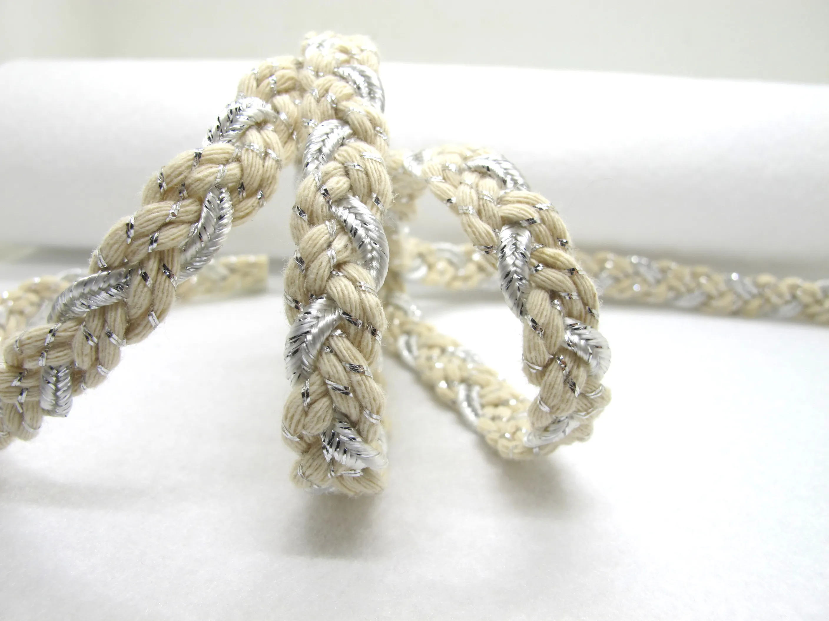 11 мм плетеная блестящая тканая отделка | абажур одежды окантовка поставки